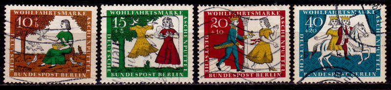 GERMANY BERLIN 1965, 6 Oct. CHARITY STAMPS, set, UH, CV +/-R 30.00 view scans