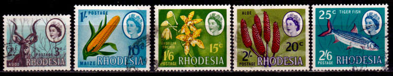 RHODESIA 1967- 1968, DUAL CURRENCY ISSUE, set, UNH, CV R 671.00, view scans