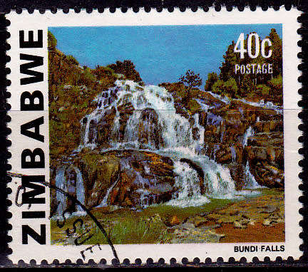 ZIMBABWE 1983, 14 March. WATERFALLS, single, UNH, CV +/- R 145.00 view scans