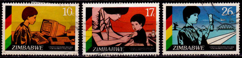 ZIMBABWE 1985, 13 Nov. UN DECADE FOR WOMEN, set, UH, +/-CV R 70.00 view scans