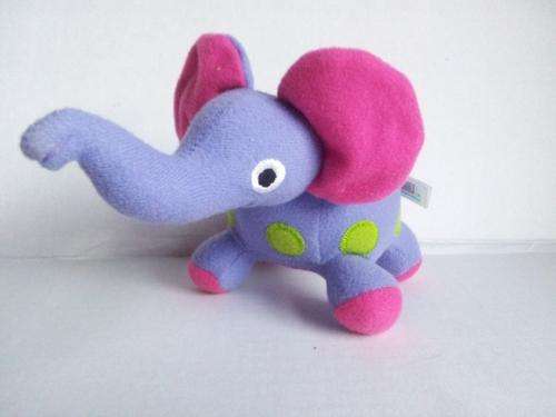 TINYLOVE Vibrating Crinckle Eared Toy Elephant That Can Be Attached To Baby Gym Or Similar