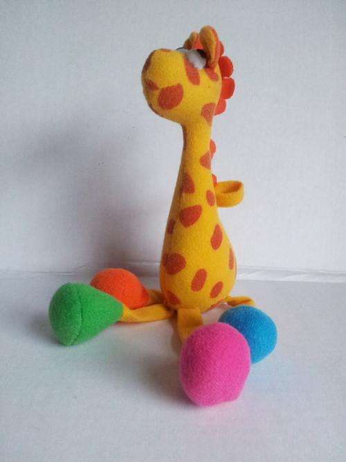 TINYLOVE Toy Giraffe Rattle That Can Be Attached To Baby Gym Or Similar