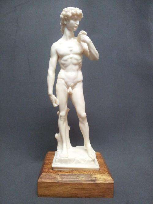 Figurine of David Made from a Resin Mixture