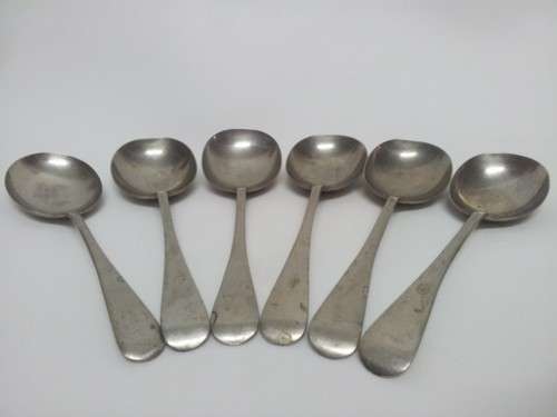 Stainless Nickel Soup Spoons Made In England
