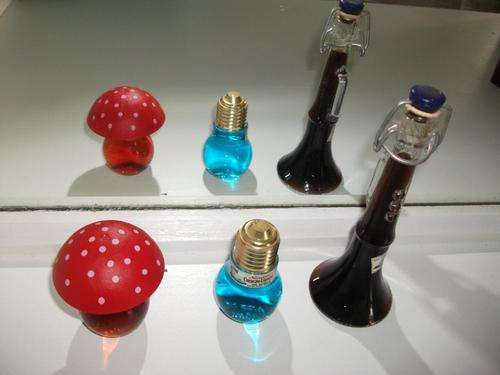 3 Unusual Mini Bottles Liqueur