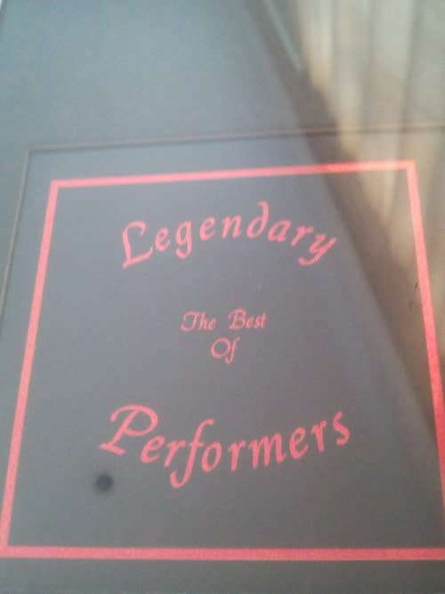 4 Framed Platinum Music Awards