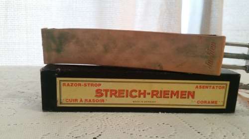 VINTAGE STRECH RIEMEN RAZOR STROP JUCHTEN