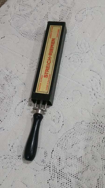 VINTAGE STRECH RIEMEN RAZOR STROP JUCHTEN