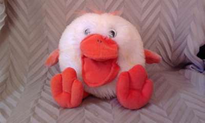 Round Duck/Chicken Hand Puppet