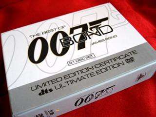 22/pcs set DVD's complete James bond 007 1-22 series boxset FREE SHIPPING