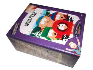 45/pcs set DVD's complete South Park 1-13 series sealed boxset