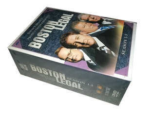 31/pcs set DVD's complete BOSTON LEGAL 1-5 series boxset FREE SHIPPING