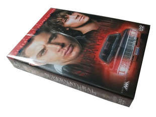 8/pcs set DVD's complete Supernatural Season 5 series boxset