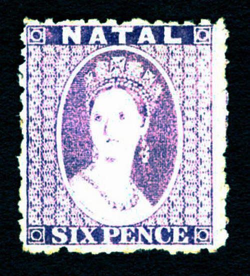 Natal.1863-65.6d lilac-mauve. Mint. SACC19