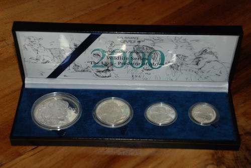 WOW 2000 LION SILVER PROOF SET