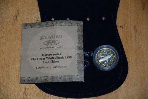 WOW 1999 GREAT WHITE SHARK - Marine Life Series - TICKEY