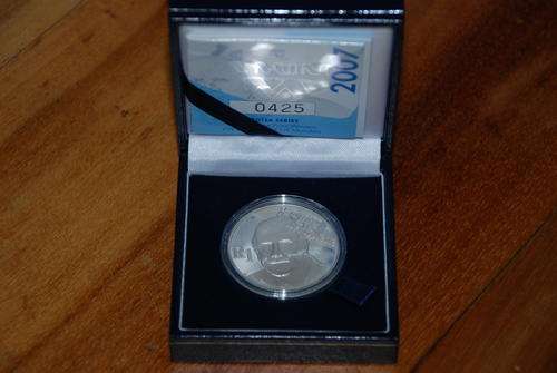 WOW 2007 S1R - PROTEA Silver Coin FW DE KLERK
