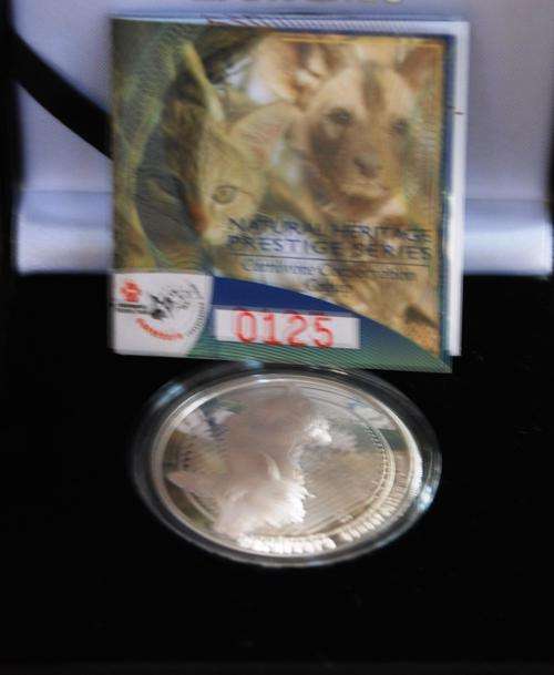WOW - CARNIVORE CONSERVATION GROUP - EWT - 1Oz SILVER - Heritage Prestige Series