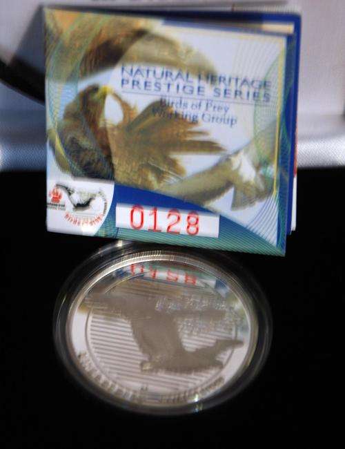WOW - BIRD OF PREY WORKING GROUP - EWT - 1Oz SILVER - Heritage Prestige Series