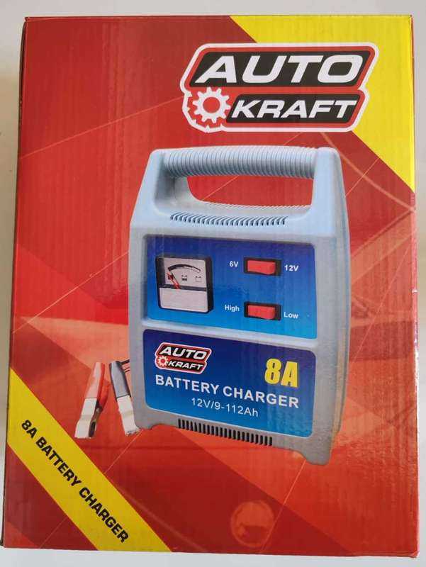 Autokraft 8 Amp Battery Charger