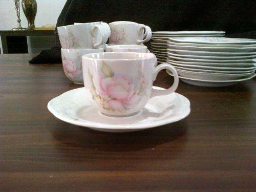 Vintage Constantia Fine china tea set 42pc, serves 12, excelent condition and complete.