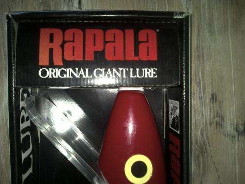 Big Rapala Giant fishing lure, sea fishing, nice ornament or to use for fishing