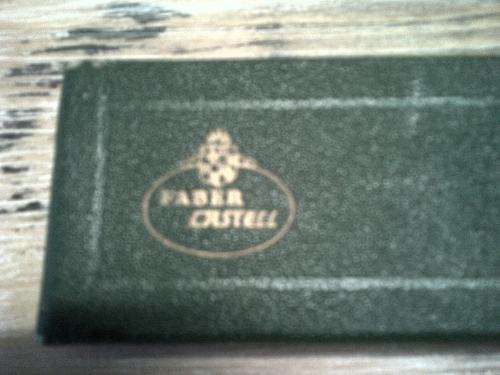 Very rare antique 1937  Faber Castell 1/98 Electro slide ruler in original packaging.