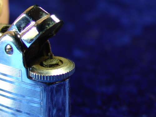 Vintage metal Ronson Varaflame RS Lighter - 1958