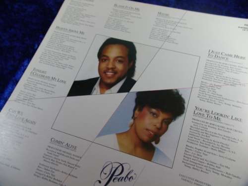 Peabo Bryson and Roberta Flack - Born to Love LP - 1983
