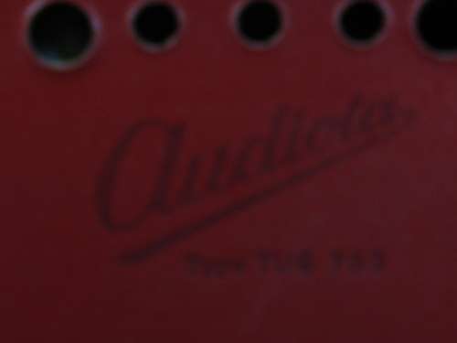Vintage 1950's Art Deco style Portable Tube Radio - Audiola - Denmark - guaranteed working condition
