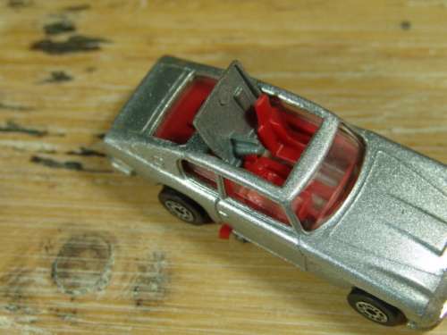 Two Vintage die cast Corgi Juniors - James Bond 007 - Lotus and Aston Martin  with ejector  seat