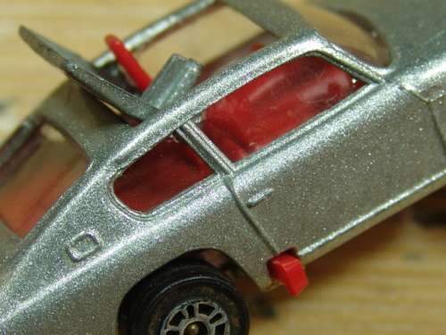 Two Vintage die cast Corgi Juniors - James Bond 007 - Lotus and Aston Martin  with ejector  seat