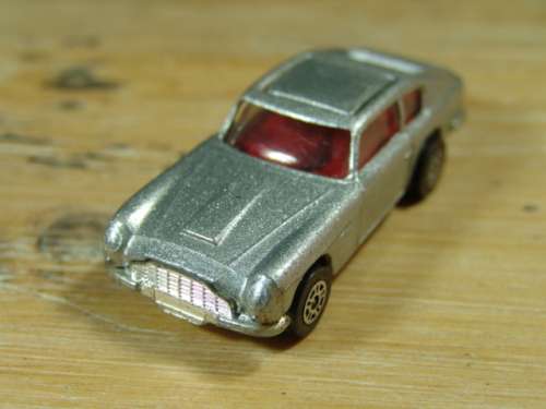 Two Vintage die cast Corgi Juniors - James Bond 007 - Lotus and Aston Martin  with ejector  seat