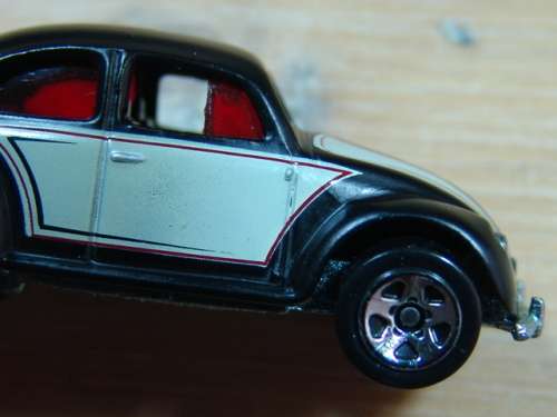 A Lot of two Collectable die cast Hot wheels scale model Cars - Beetle and Hot Rod