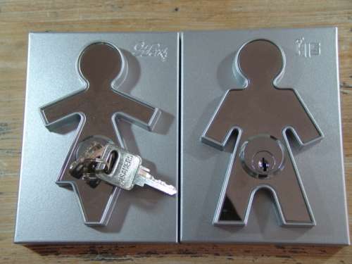 His and Hers wall mount Key Holder