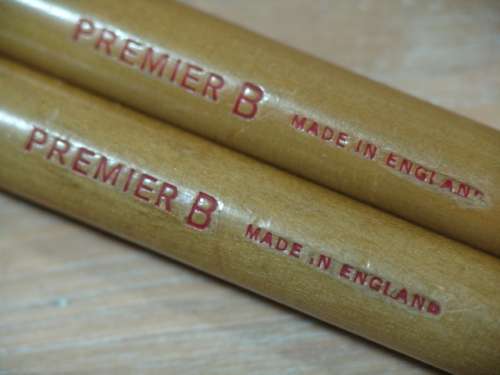 A set of Vintage Hickory Drumsticks - Premier B