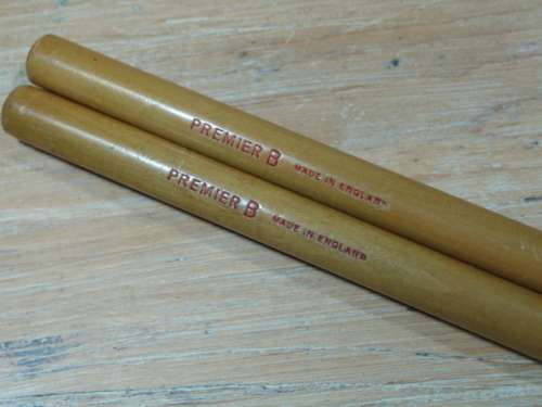 A set of Vintage Hickory Drumsticks - Premier B