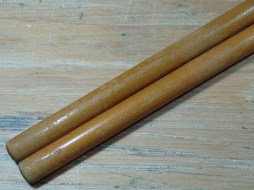 A Vintage pair of Hickory Drumsticks - Premier A - American heartwood