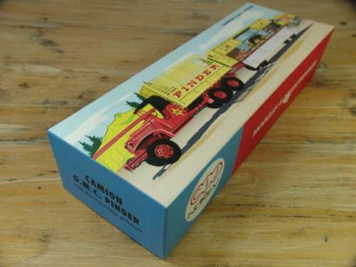 Rare Vintage collectable die cast model Truck and Trailor - Pinder Circus Truck - Scale 1:43