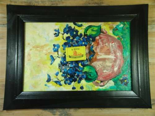 Original Acrylic on board Framed and signed painting - Rosa Smit 1998
