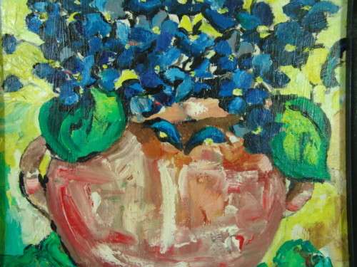 Original Acrylic on board Framed and signed painting - Rosa Smit 1998