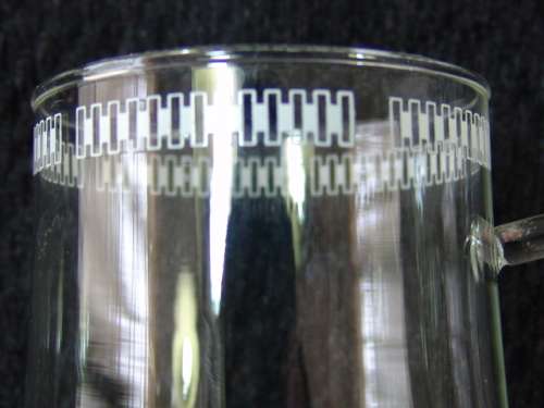 Vintage Scott Verran glass Cup Set - 12 piece