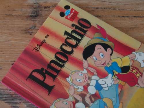 Walt Disney - Afrikaans Childrens Hardcover illustarted Story Book - Pinocchio