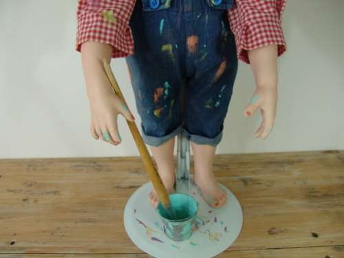 Large Vintage rare Porcelain Doll from the Tom Sawyer collection - "Tom Sawyer" by D.Rupert 1996