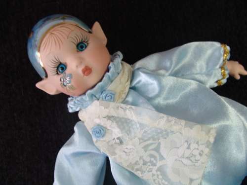 Vintage Pixie porcelain Doll