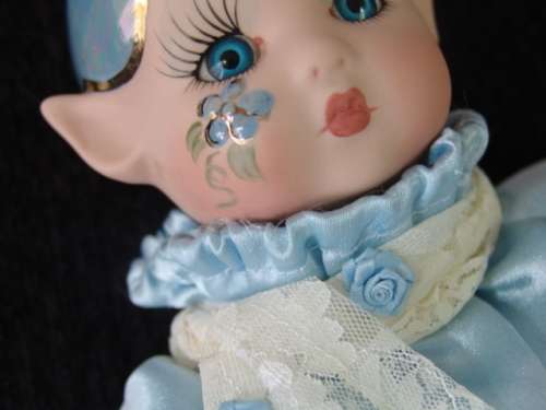 Vintage Pixie porcelain Doll