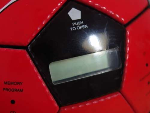 Vintage collectable Coca Cola Radio/CD player - Soccer Ball