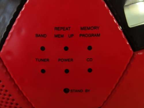 Vintage collectable Coca Cola Radio/CD player - Soccer Ball