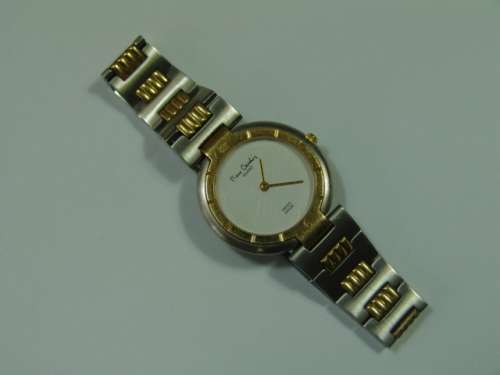 Vintage rare Pierre Cardin Chromachron Swiss made quartz Mens Watch - Working