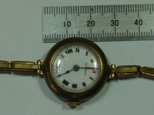 Vintage Medana mechanical ladies wrist Watch. 12 Jewels, rolled Gold, Swiss made -Working